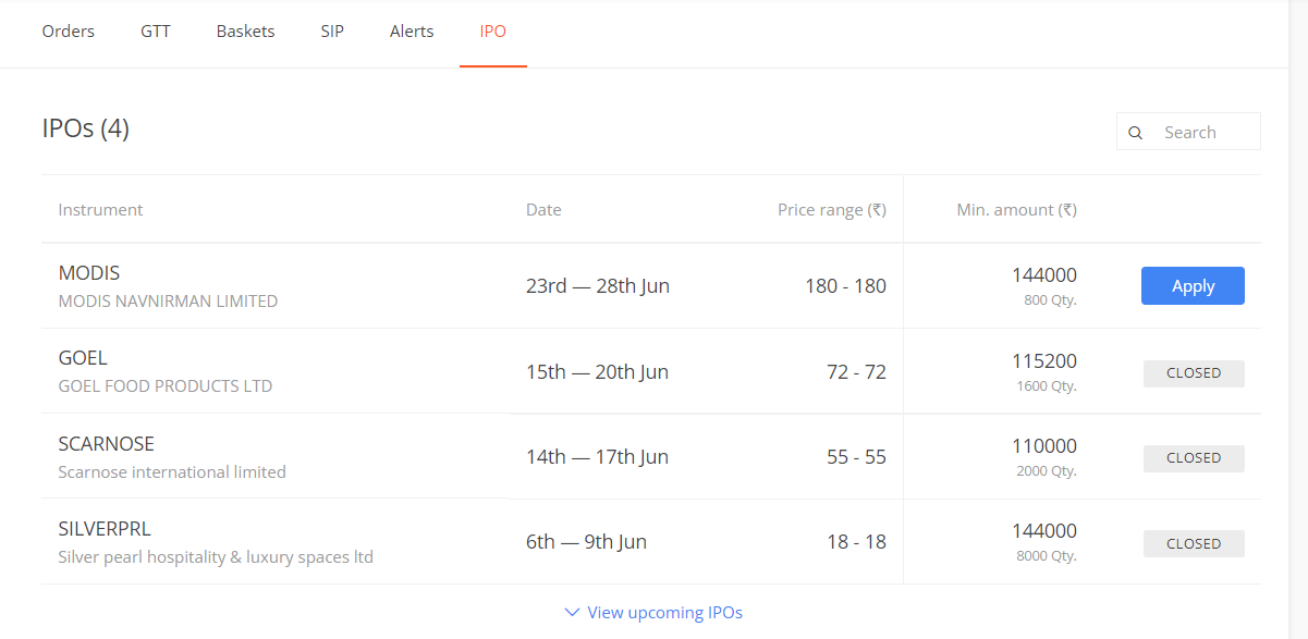 How to Apply for IPO in Zerodha